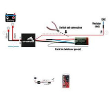 Lataa kuva Galleria-katseluun, Kytkentäsarja lisävalolle 0900398 Optibeam Savage