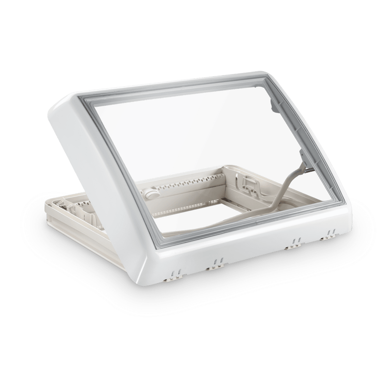 Dometic Midi Heki Style valkoinen, 700x500 sangalla, jatkuva ilmanvaihto
