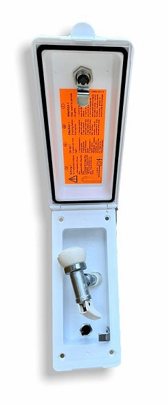 Reich Suihkun ulosotto Olympia 210x88mm sis. Pia suihkukahva ja letku - ProCaravan