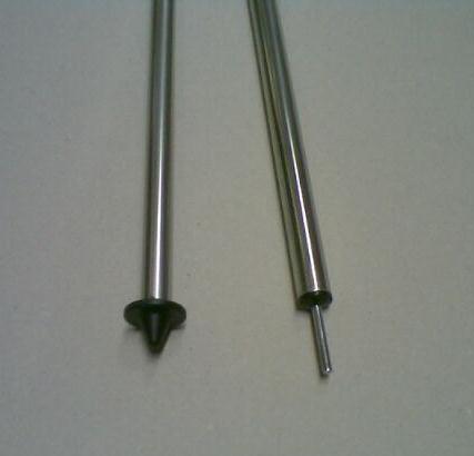 DWT pystytanko 22x1 mm, teräs, 165-250 cm Tassu/piikki - ProCaravan