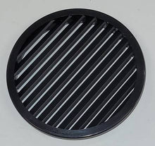 Ladda upp bild till gallerivisning, Tuuletusritilä pyöreä musta Ø65mm RAL 9004
