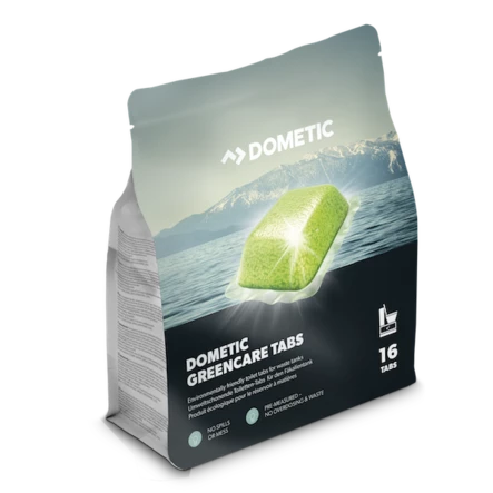 Dometic GreenCare Tabs 16kpl, Käymälätiivistetabletit jätesäiliöön