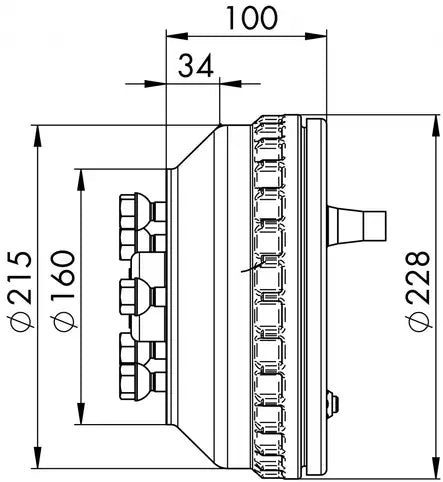 Jarrurumpu Wap R200x50 112x5 WAP-205 RS