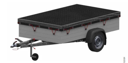 Kuormaverkko 3000x1800 Tiheä - ProCaravan