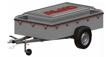 Kuormaverkko 3500x2500 harva 30x30x2,2mm - ProCaravan