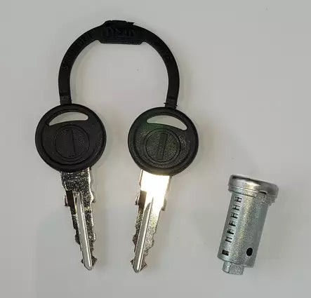 Lukkopesä+avainsarja Zadi 9010, 1 pesä, 2 avainta