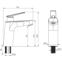 Lataa kuva Galleria-katseluun, Reich vipusekoitushana Vector E5 176 x 163 mm Kovaputkiliitos
