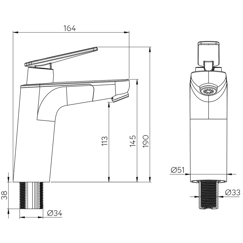 Reich vipusekoitushana Vector E5 176 x 163 mm Kovaputkiliitos