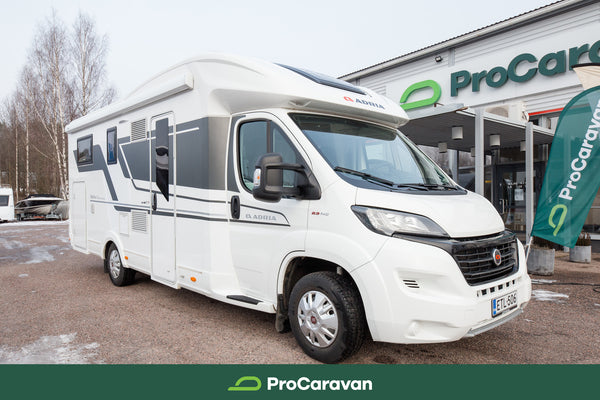 Adria MATRIX PLUS 670 SL NORDKAPP *ESILLÄ TURKU CARAVAN SHOW - ProCaravan