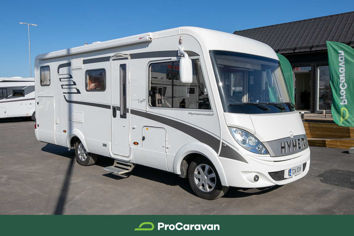 Hymer B 585 Starlight *ESILLÄ TURKU CARAVAN SHOW