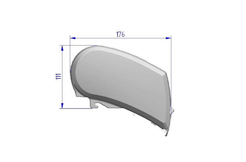 Thule Omnistor 9200 markiisi, hopea