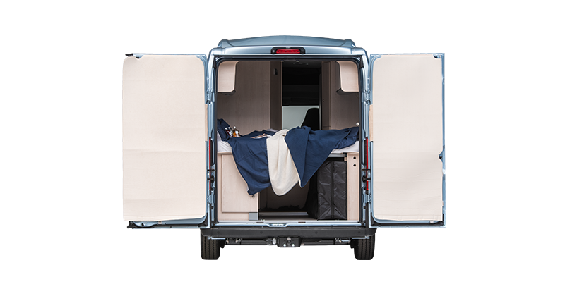 Hindermann PREMIO Kaksiosainen takaoven termopeite Fiat Ducato 07->