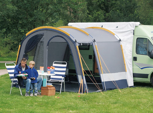 DWT etuteltta Maxum 1, 350x250 cm Vapaasti seisova autoteltta, kork 210 cm