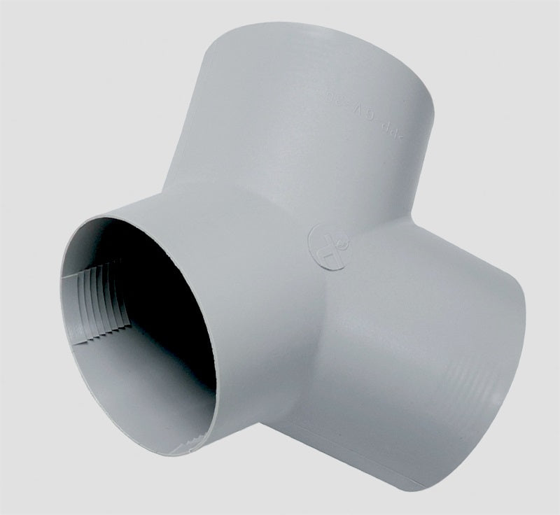 Y-kappale 65/72mm harmaa
