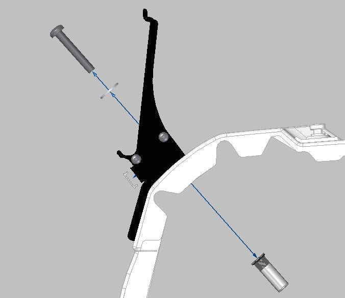Kiinnityssarja Ducato H2 Lift roof 4,00