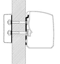 Lataa kuva Galleria-katseluun, Kiinnityssarja Thule 3200 Flat Wall
