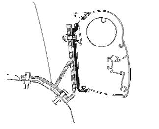 Kiinnityssarja Ducato H2 - ProCaravan
