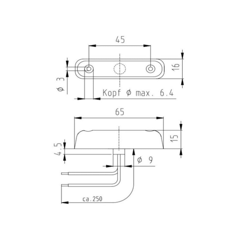 Jokon seisontavalo punainen12v