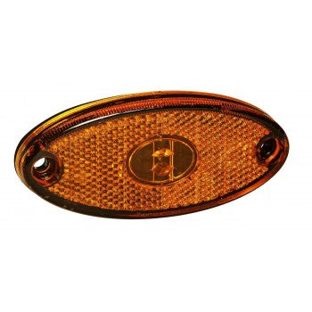 Aspöck sivuvalo led flatpoint 12-24v Sivuvalo flatpoint led 0,5m dc johto