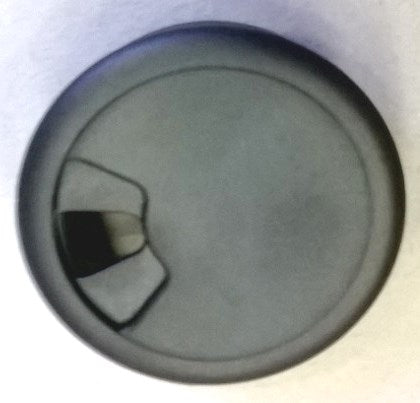 Johdon läpivienti musta ø60mm - ProCaravan