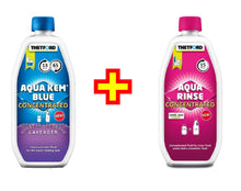 Lataa kuva Galleria-katseluun, Thetford Duo Pack, Aqua Kem Lavender + Aqua Rinse
