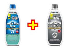 Lataa kuva Galleria-katseluun, Thetford Duo Pack, Aqua Kem Blue Eucalyptus + Grey Water Fresh
