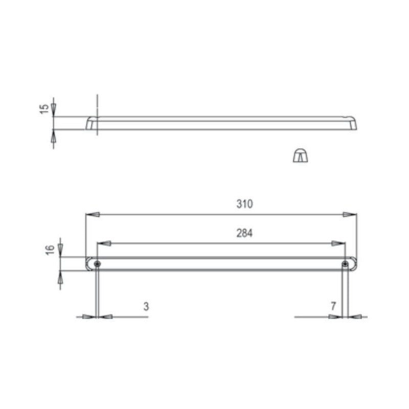Jokon Lisäjarruvalo Led 12V pinta- asenn