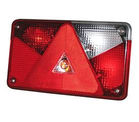 Aspöck multipoint 5 oikea 8 nap 12v Yhdistelmätakavalo ilman rekisteri valoa