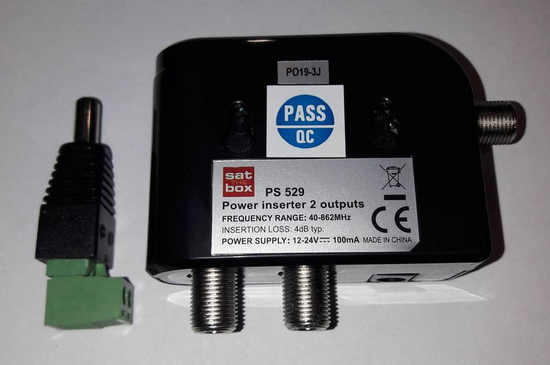 Virransyöttö Satbox PS-529, 12-24V 