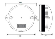 Lataa kuva Galleria-katseluun, Aspöck sisävalo inpoint 12v Sisävalo sis polttimon ja katkaisimen
