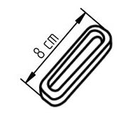 Kumilenkki 8cm, 5 kpl