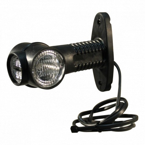 Sivuvalo pu/va varsi 100mm 12-24v led