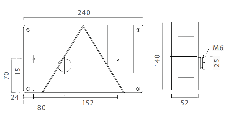 Aspöck Multipoint 1 vasen 12v