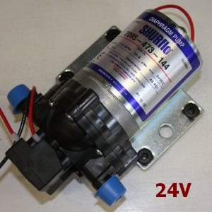 Painevesipumppu Shurflo 24V, 10l/min