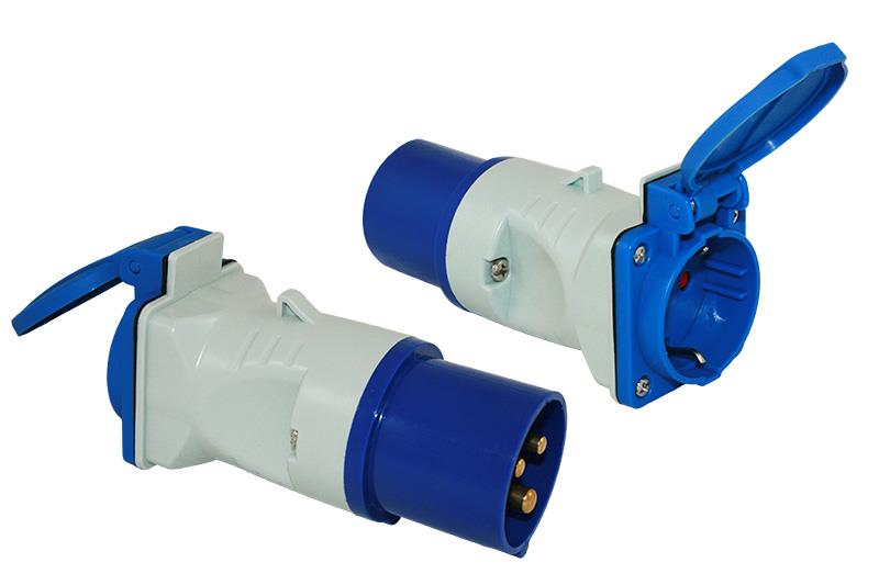 Adapteri 230V, CEE/SHUKO Pakkaus