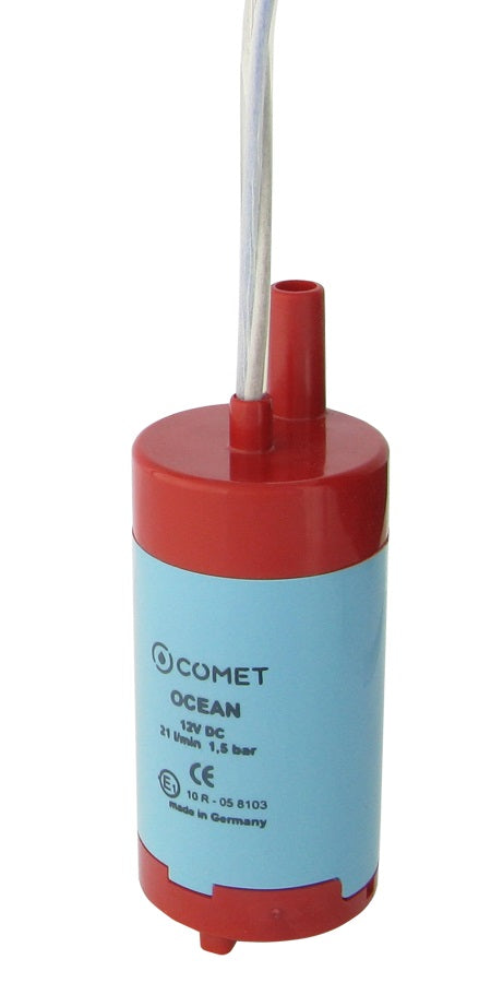 Comet Uppopumppu Ocean 12V, 21 l/min, pakkaus - ProCaravan