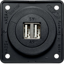 Lataa kuva Galleria-katseluun, Rasia USB kaksoisrasia antrasiitti matta

