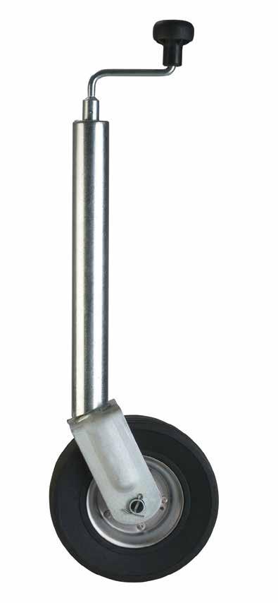 Nokkapyörä Winterhoff putki 500mm 250kg