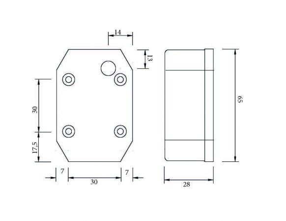 Aspöck flexipoint varalasi pun/valk Varalasi flexipoint pun/valk