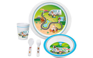 Brunner lastenastiasto Time to Travel, liukueste, 5 osaa - ProCaravan