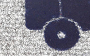 Brunner matto Hello Camper, 25 x 50 cm