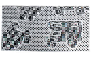 Brunner matto Trimmat S, 25 x 50 cm - ProCaravan
