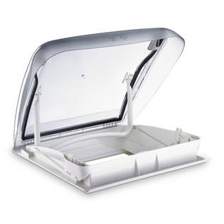 Dometic kattoluukku Mini Heki Style 400x400, avaustanko, jatkuva ilmanvaihto