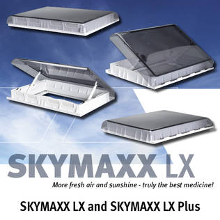 Kattoluukku 700x500 Skymaxx LX, 23-43mm paksuun kattoon
