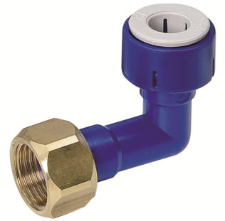 Reich kulma-liitin UniQuick 12 mm putki/sisäkierre metalliliitin