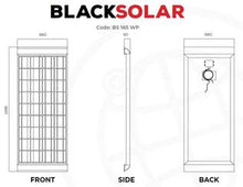 Lataa kuva Galleria-katseluun, NDS aurinkopaneelisarja Blacksolar 165Wp + Sun Control 360B MPPT Bluetooth, NBus
