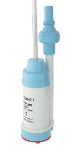 Comet uppopumppu Vip Plus 12 V, sis. takaiskuventtiili - ProCaravan